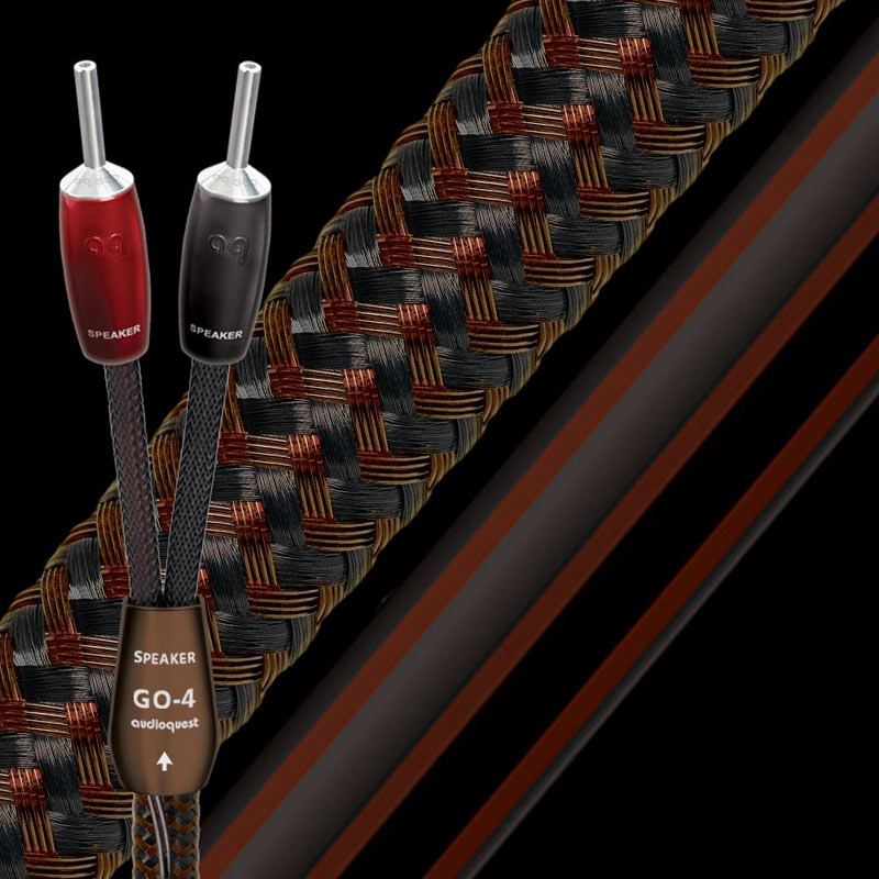 Dây loa AudioQuest GO-4 Star-Quad (dài 2 mét)