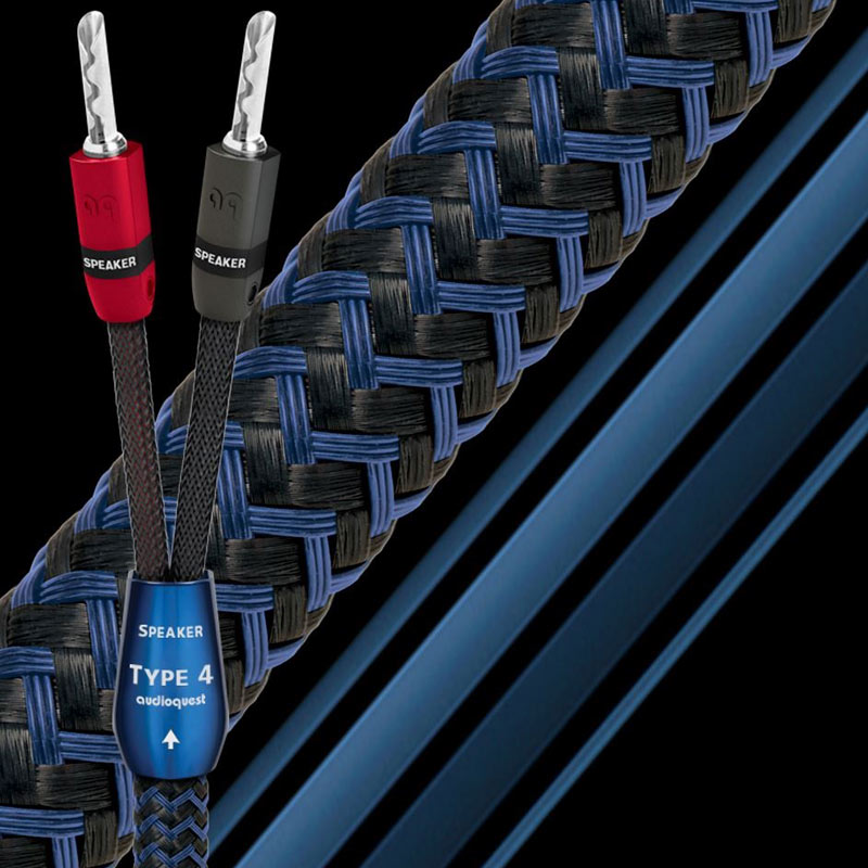 Dây loa AudioQuest Type 4 Star-Quad (dài 2 mét)