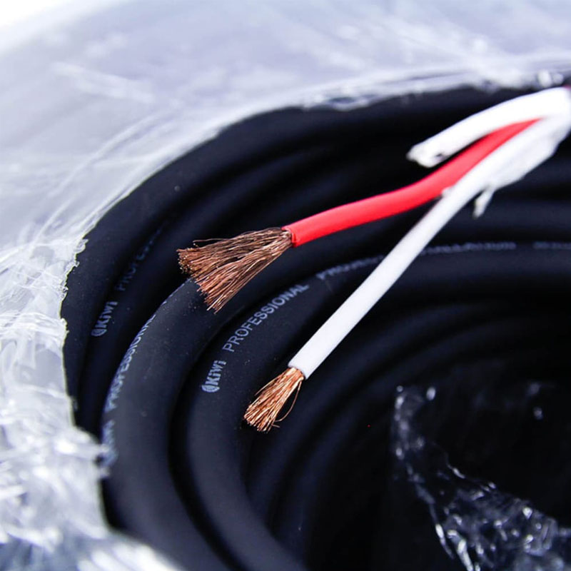 Dây loa Kiwi C2x2 bằng đồng cuộn 100m-2