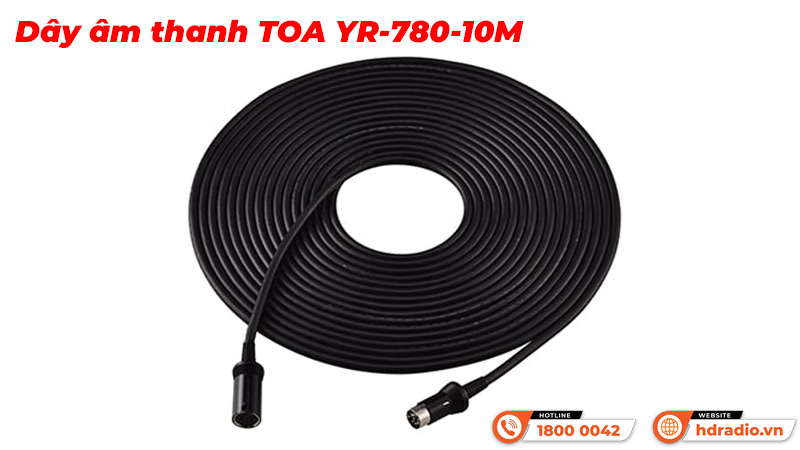 Dây âm thanh TOA YR-780-10M