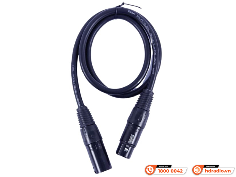 Dây Canon đực cái Kiwi CN0.8 0.8m