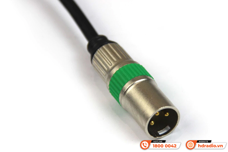 Dây Canon cao cấp Đực Cái Kiwi CN1.5 bằng đồng dài 1,5m