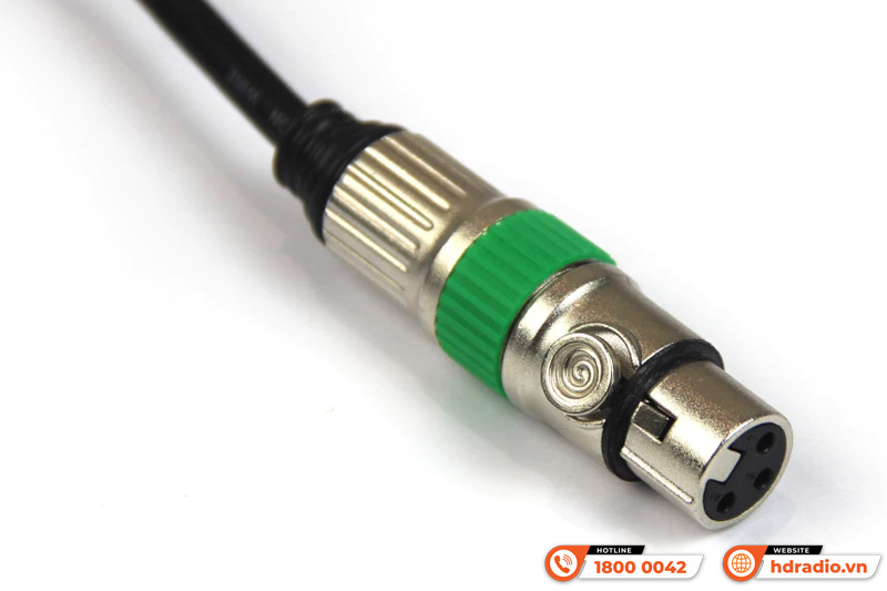 Dây Canon cao cấp Đực Cái Kiwi CN1.5 bằng đồng dài 1,5m