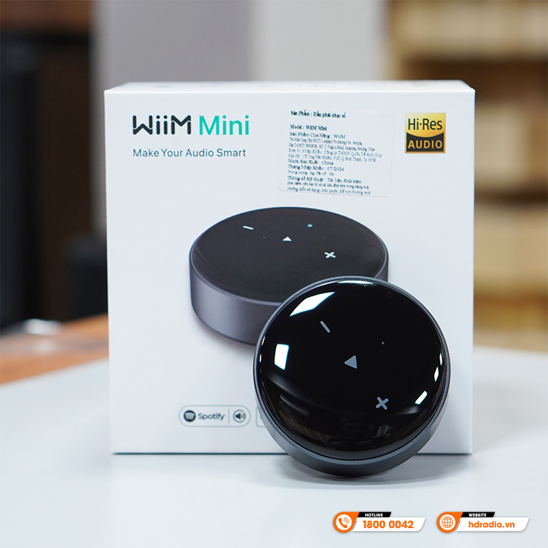 DAC WiiM Mini, Bluetooth 5.0, AirPlay 2, Alexa, Hi-Res-1