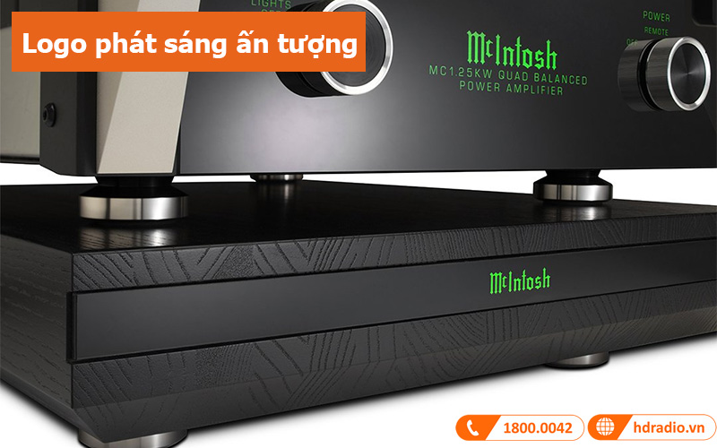 Thớt chống rung McIntosh AS901 logo phát sáng ấn tượng