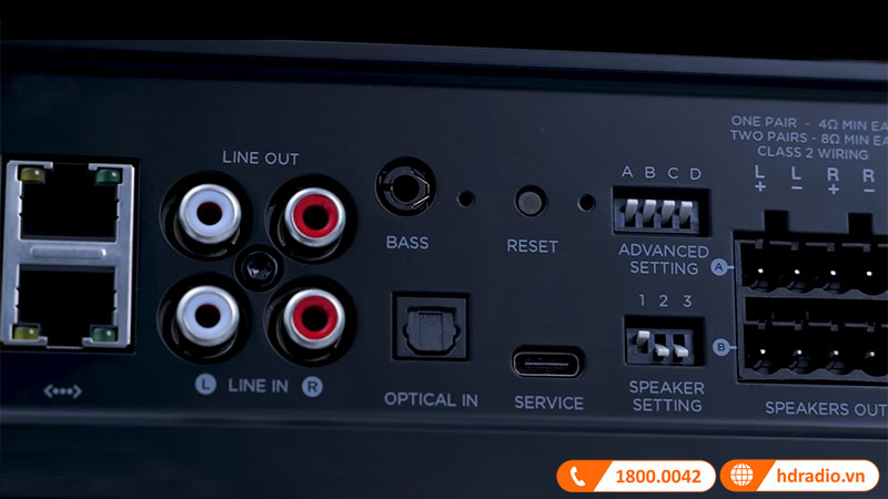 các cổng kết nối