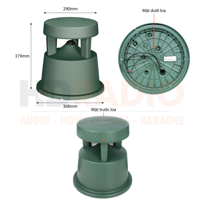 Chú thích Loa Bose FreeSpace 360P II
