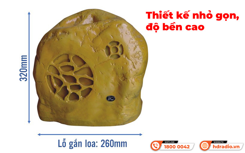 Thiết kế Loa sân vườn ITC T-300A