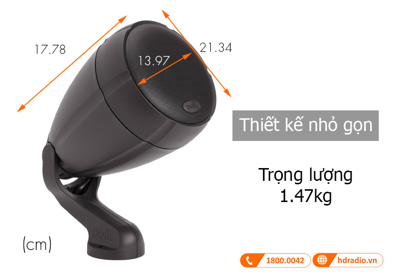 Thiet ke Loa Polk Audio Atrium Sat300