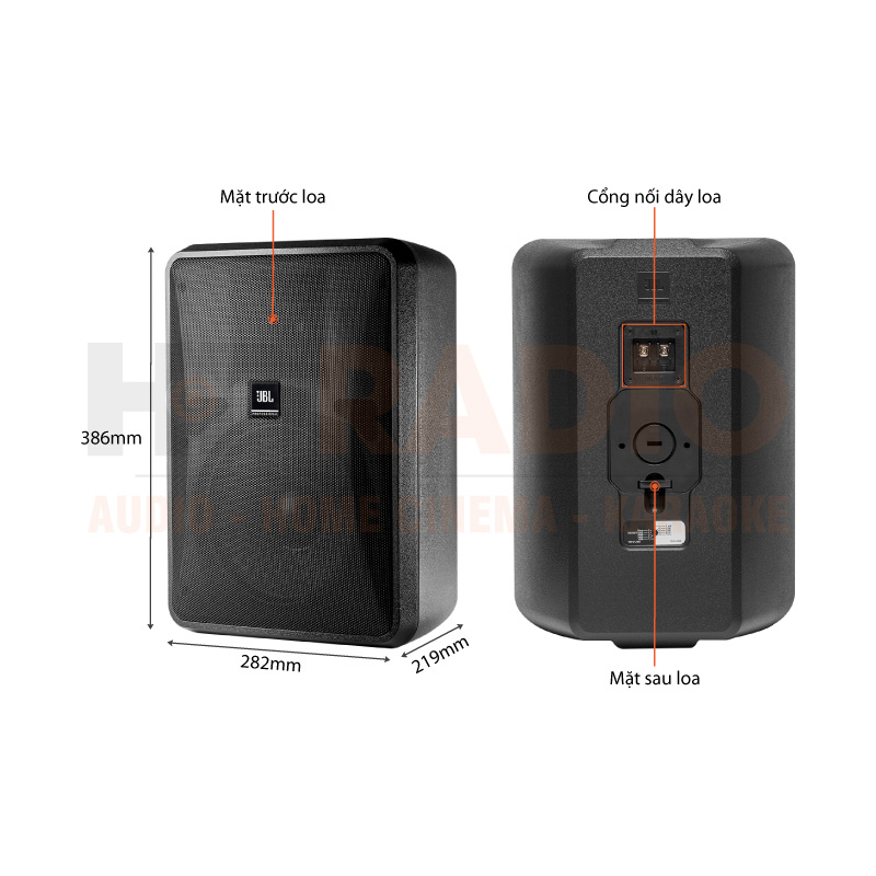 Chú thích Loa treo tường JBL Control 28-1