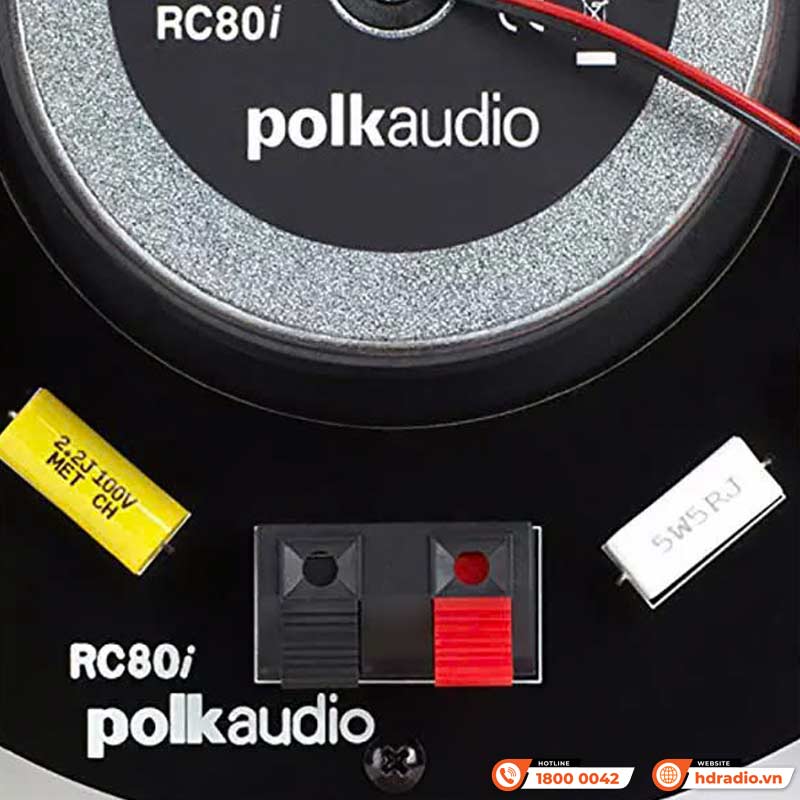 Kết nối Loa âm trần Polk Audio RC80I