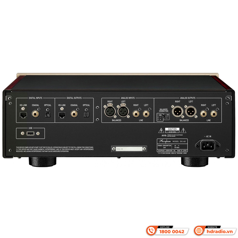 Voicing Equalizer Accuphase DG68-2