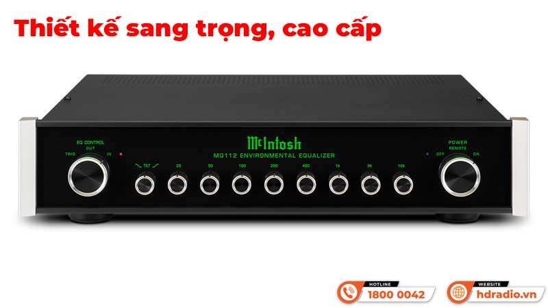 Thiết kế Equalizer McIntosh MQ112