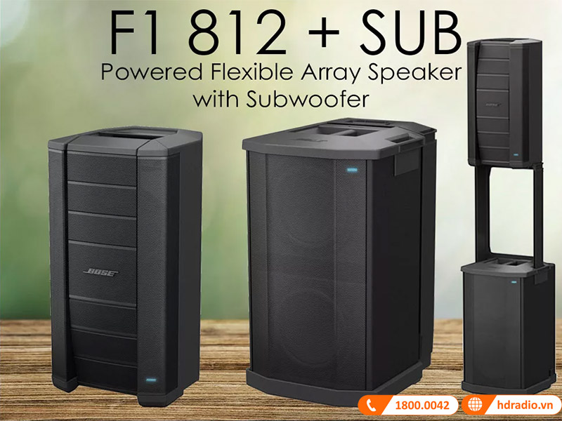 Bộ loa BOSE F1 MODEL 812 + SUB F1 Bộ loa BOSE F1 MODEL 812 + SUB F1