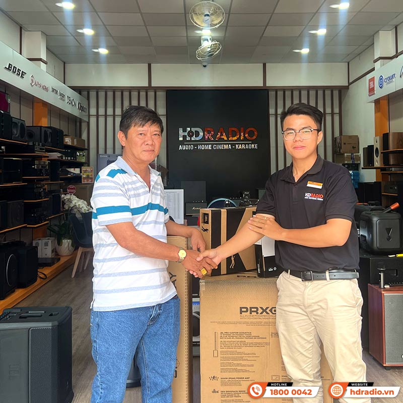 Dàn karaoke Column Array SK18 (JBL PRX One, KX180A, VM200, Tủ Rack ABS 4U)-3