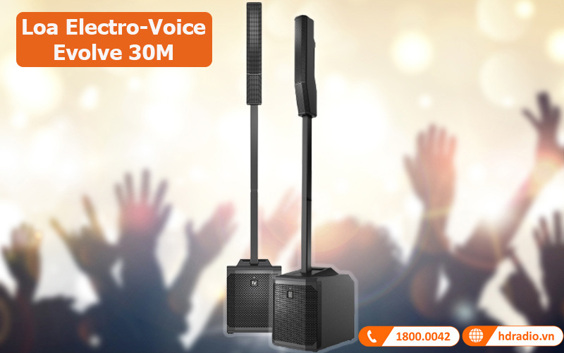 Dàn âm thanh sân khấu biểu diễn Column Array SK21-loa Electro-Voice Evolve 30M Dàn âm thanh sân khấu biểu diễn Column Array SK21-loa Electro-Voice Evolve 30M