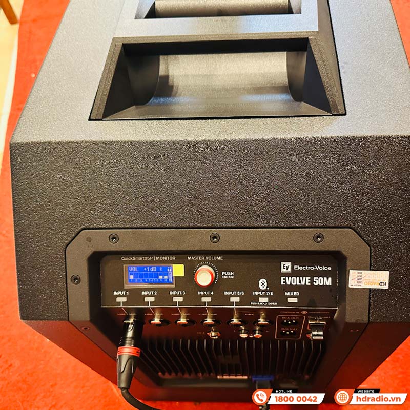 Dàn karaoke Column SK22 (Electro-Voice Evolve 50M, JKAudio X9000 Pro, B9, Tủ Rack 4U ABS)-13