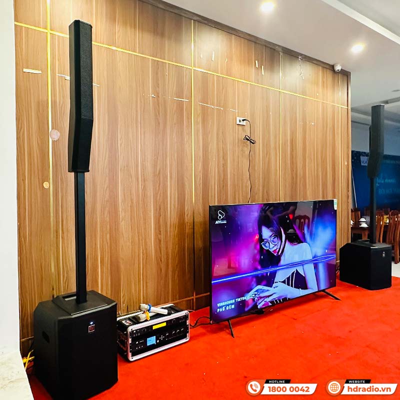 Dàn karaoke Column SK22 (Electro-Voice Evolve 50M, JKAudio X9000 Pro, B9, Tủ Rack 4U ABS)-12