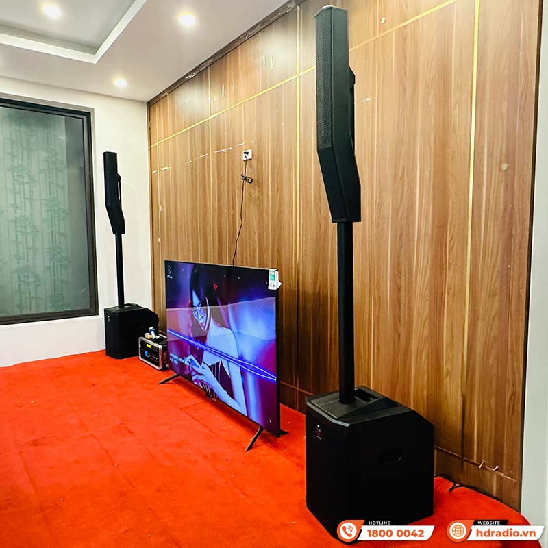 Dàn karaoke Column SK22 (Electro-Voice Evolve 50M, JKAudio X9000 Pro, B9, Tủ Rack 4U ABS)-11