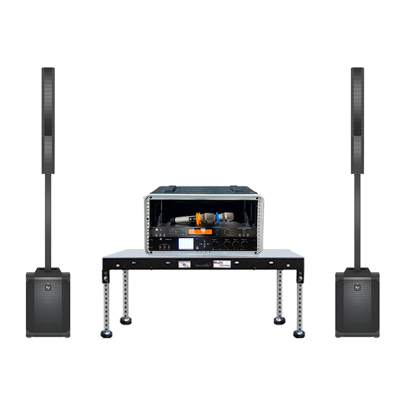 Dàn karaoke Column SK22 (Electro-Voice Evolve 50M, JKAudio X9000 Pro, B9, Tủ Rack 4U ABS)-1