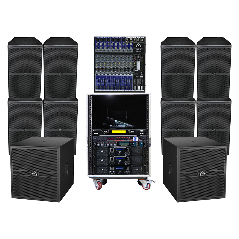 Dàn âm thanh sân khấu biểu diễn PUB-LOUNGE SK06 (Wharfedale WH12 NEO, Anglo E18B, VERSADRIVE SC-48, SL824USB, JKAudio K800, H4800, KIWI S803A, Tủ Rack 12U)