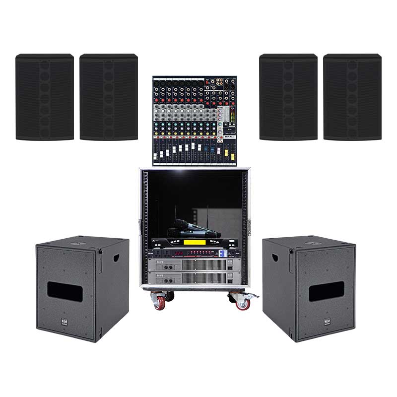 Dàn âm thanh PUB-LOUNGE SE PL01 (SE AudioTechnik MF3, MF3A, MF3 AMP, Soundcraft EFX8, JKaudio K800, Kiwi S803A)