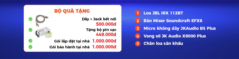 chú thích Dàn Âm Thanh Sân Khấu Biểu Diễn SK34