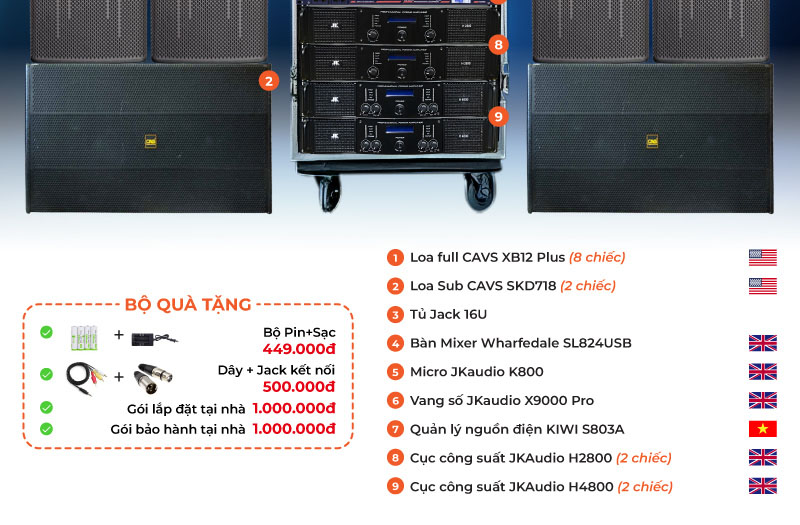 Dàn âm thanh sân khấu biểu diễn PUB-LOUNGE SK40