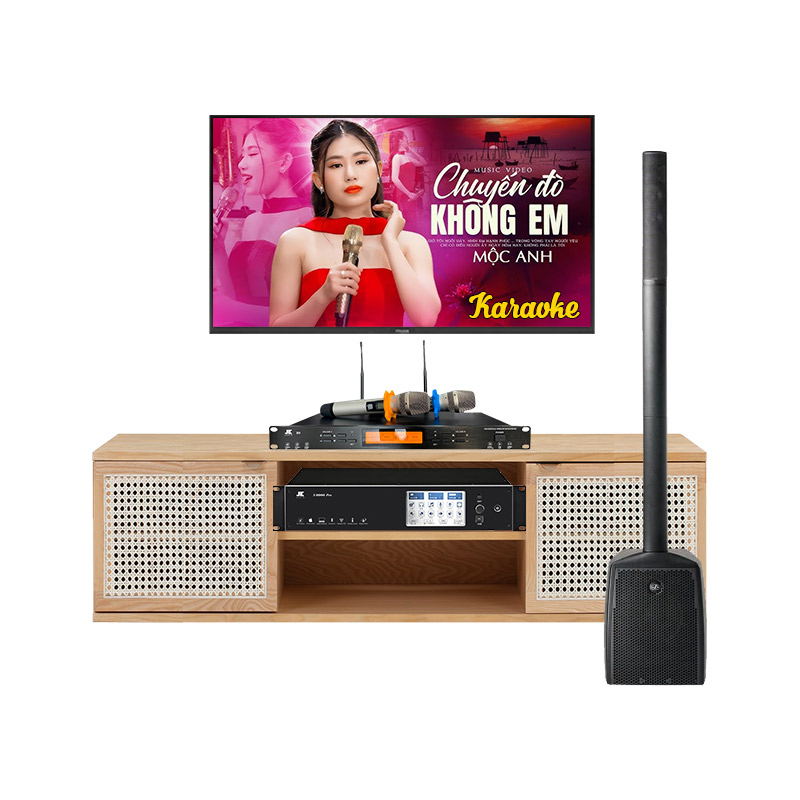 Dàn karaoke Column SK56 (Das Altea Duo-10A, JKAudio X9900 Pro, JKAudio B9)