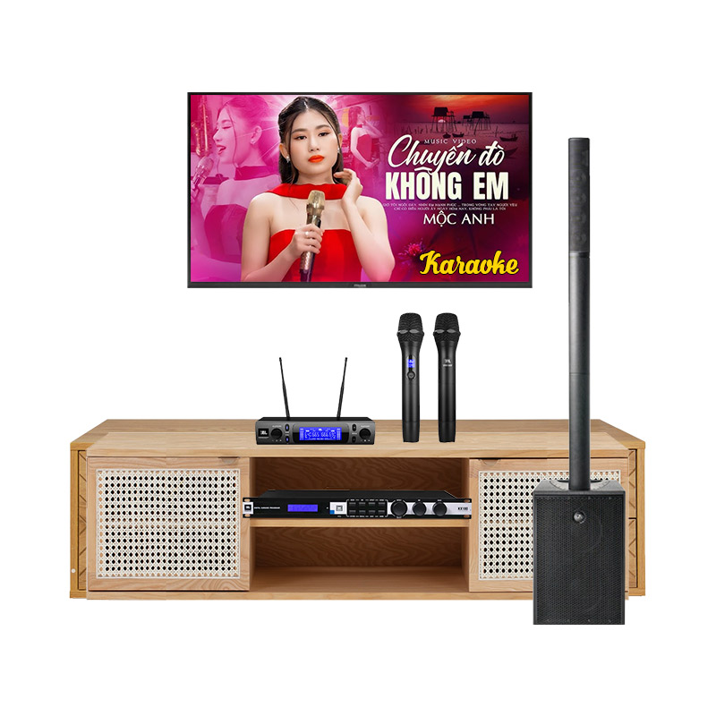 Dàn karaoke Column SK57 (Das Altea Duo-20A, JBL KX180A, JBL VM300)