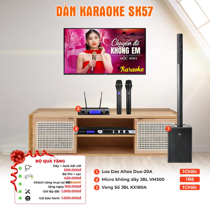 Dàn karaoke Column SK57