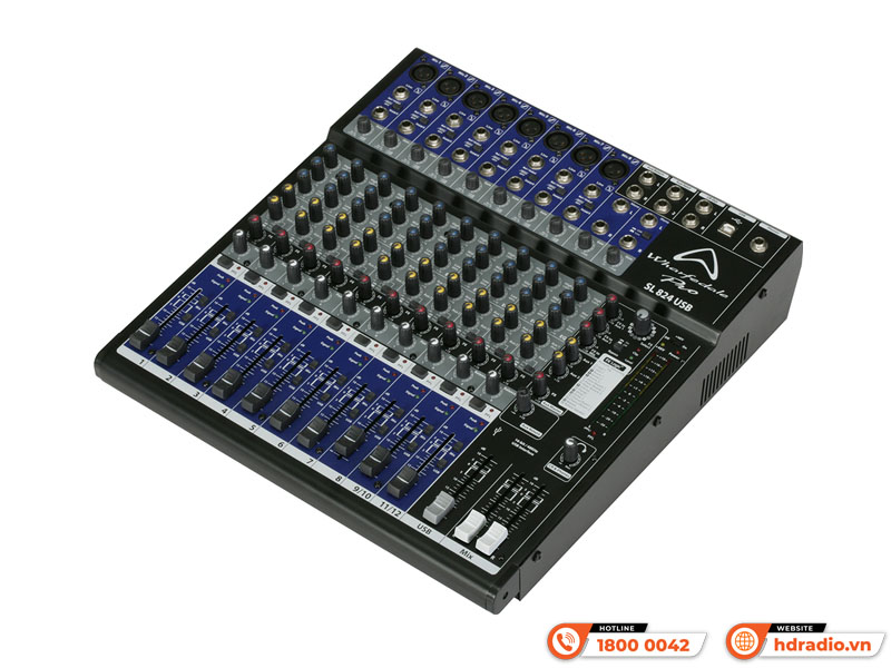 Bàn Mixer Wharfedale SL824USB