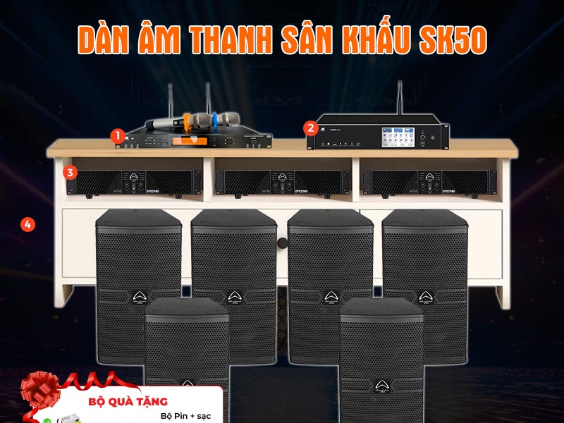 Dàn âm thanh sân khấu SK50