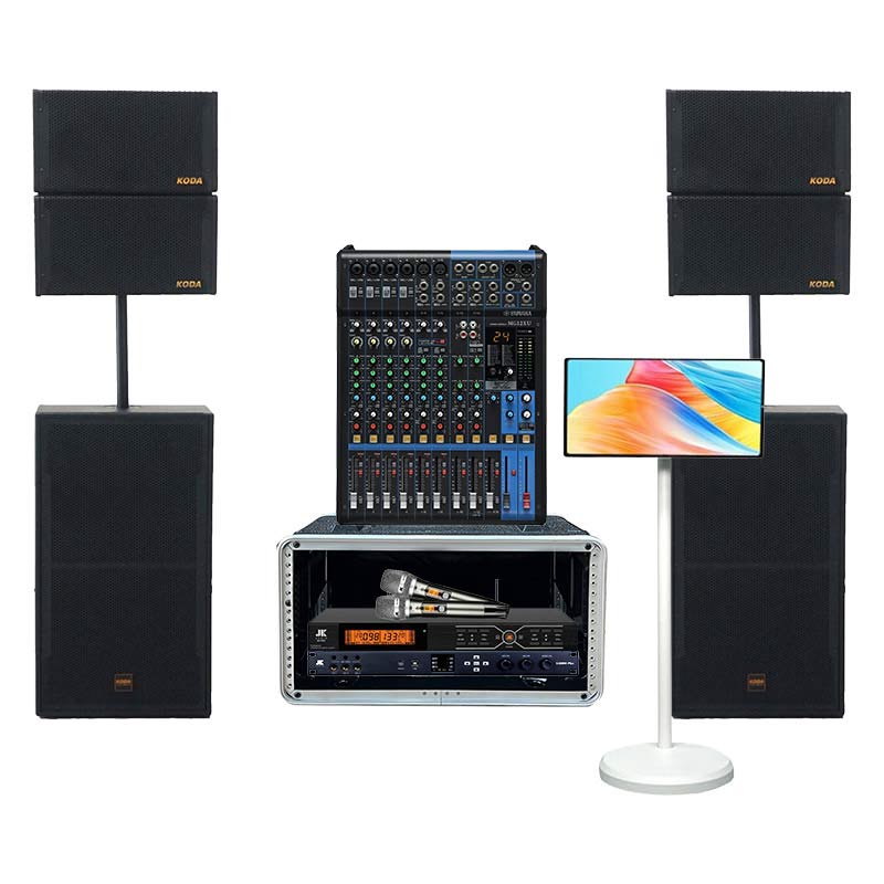 Dàn Âm Thanh Hội Trường SK68 (Koda KDP2510/KDP2515, Yamaha MG12XU, JKAudio B3 Pro, Tomko GoWithMe P220-CB, JKaudio X6000 Plus)