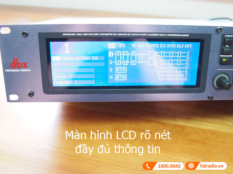 Tinh nang DriveRack DBX 480