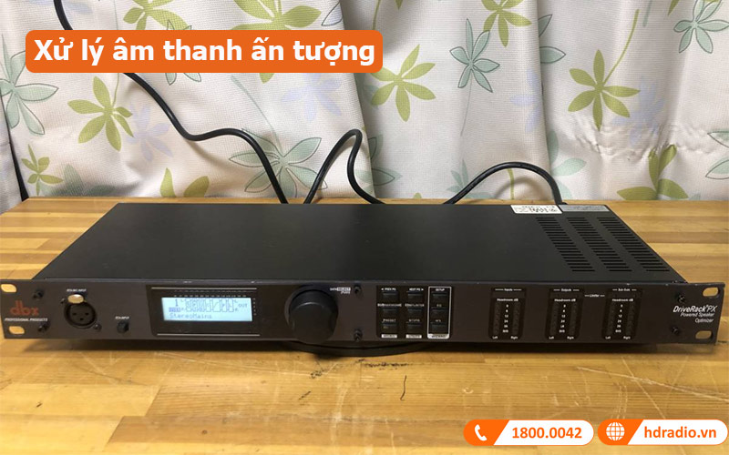 DriveRack DBX PX xử lý âm thanh ấn tượng 
