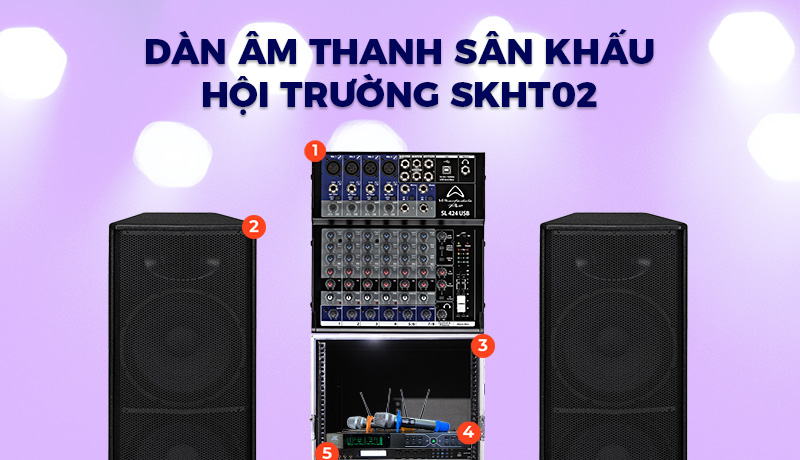 dàn âm thanh sân khấu hội trường SKHT02