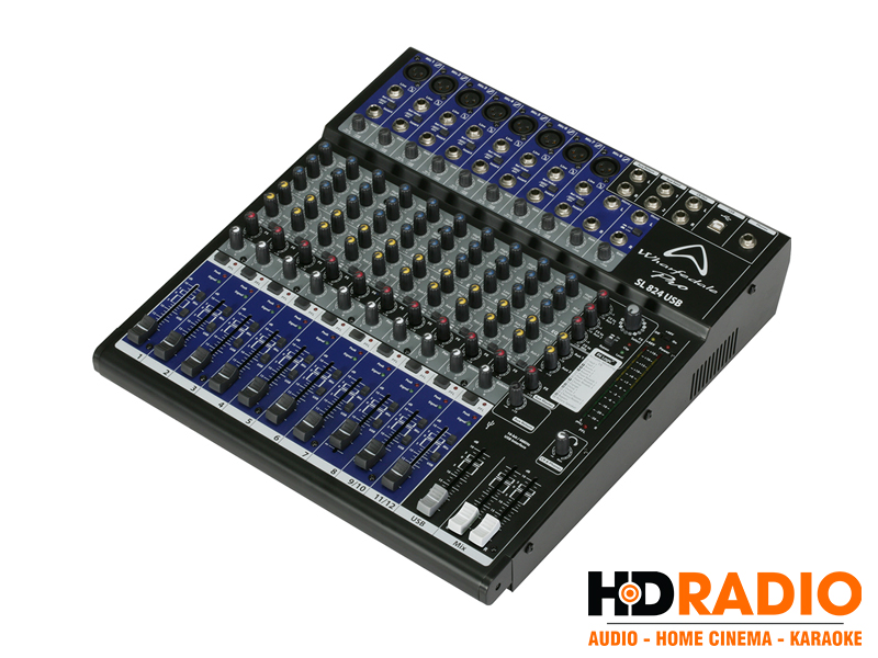 Bàn Mixer Wharfedale SL824USB