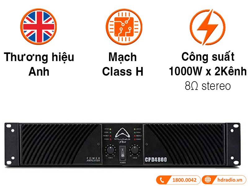 Cục Công Suất Wharfedale CPD4800