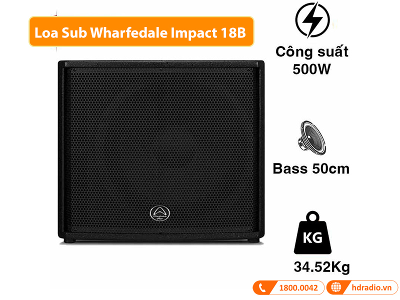  Loa Sub Hội Trường Wharfedale Impact 18B