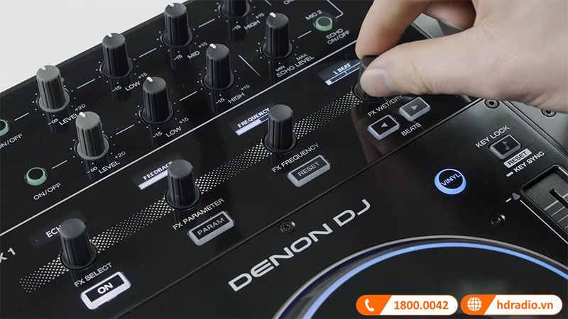 Bộ chọn hiệu ứng và điều khiển