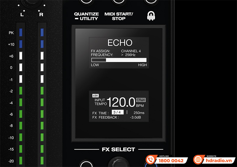 Bàn DJ Denon mixer x1850 prime