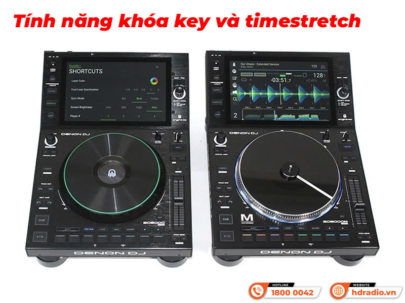 Tính năng Bàn DJ Denon SC6000M