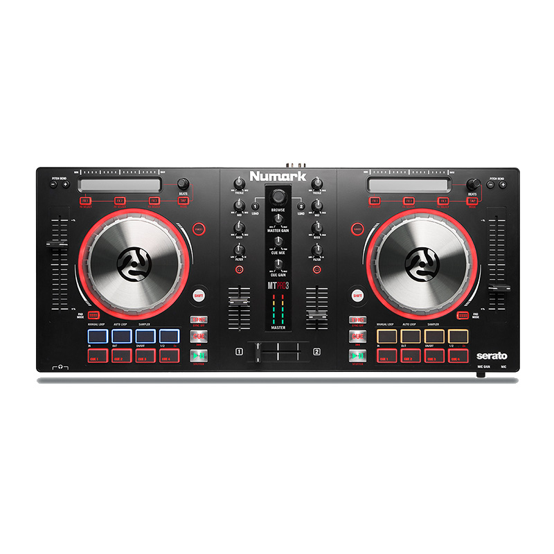 Numark Mixtrack Pro 3, Kết nối máy tính/MAC, Serato DJ, 1,9 kg, Mới