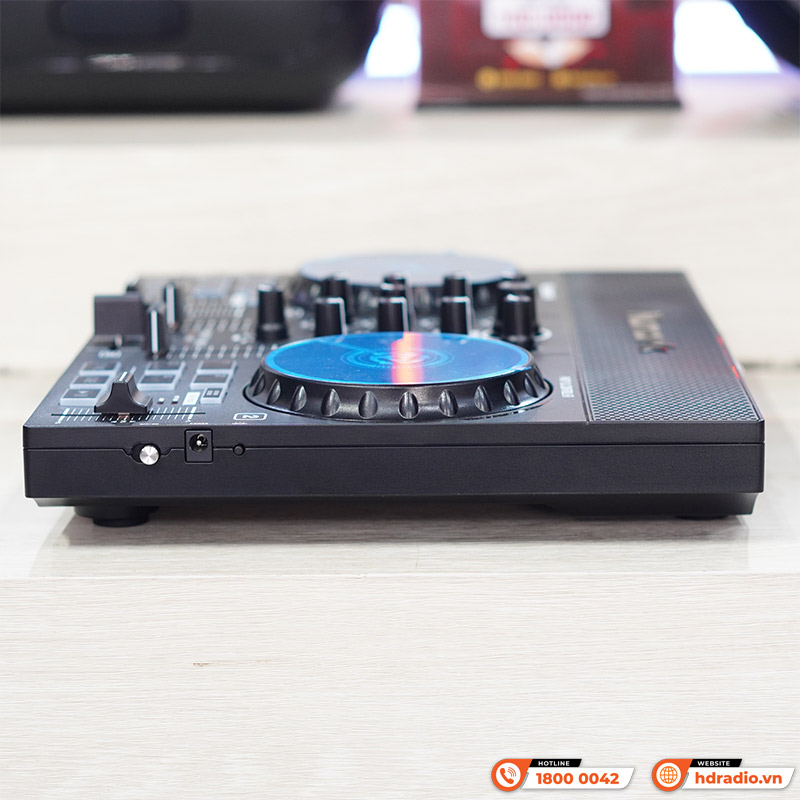 Bàn DJ Numark Party Mix Live, Kết nối điện thoại, máy tính, có loa đèn, Serato, Virtual DJ, 1.22kg, Mới-12