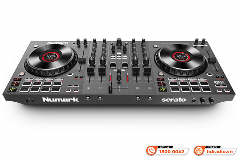 Bàn DJ Numark NS4FX