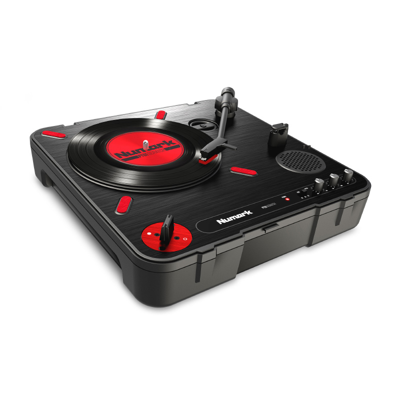Bàn DJ Numark PT01 Scratch, đọc đĩa than, có pin, mới