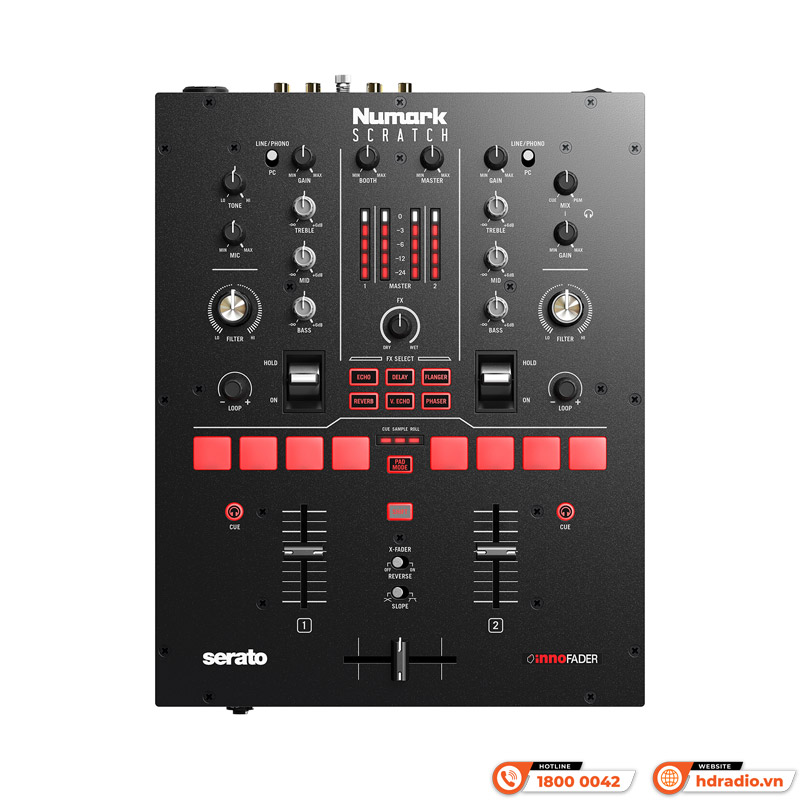 Bàn DJ Numark Scratch