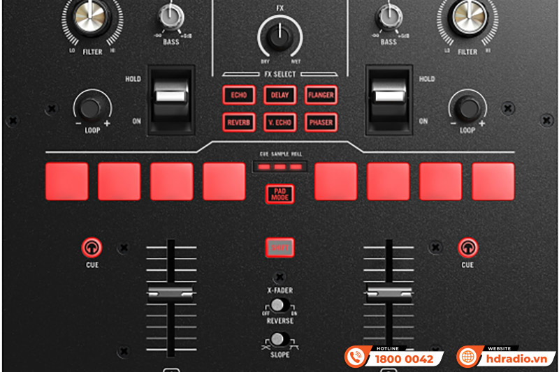 Bàn DJ Numark Scratch