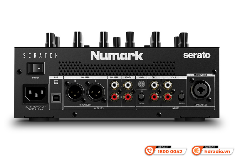 Bàn DJ Numark Scratch